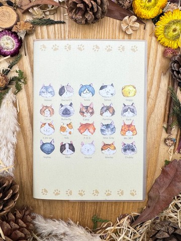 Mr.307 小七先生 -角色圖鑑系列貼紙簿