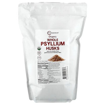 Micro Ingredients, Organic Whole Psyllium Husks, 3 lb (1.36 kg)