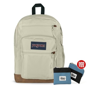 JANSPORT COOL STUDENT 校園系列後背包 -椰奶白