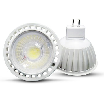 Kiss Quiet COB燈珠4W MR16 LED燈泡 320流明,12V(限黄光)投射燈,杯燈-4入