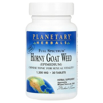 Planetary Herbals, Full Spectrum™ 淫羊藿，1200 毫克，30 片