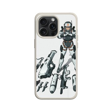 iPhone 15 Pro Max SolidX 貝殼灰 - Davey Perkins - 整裝待發