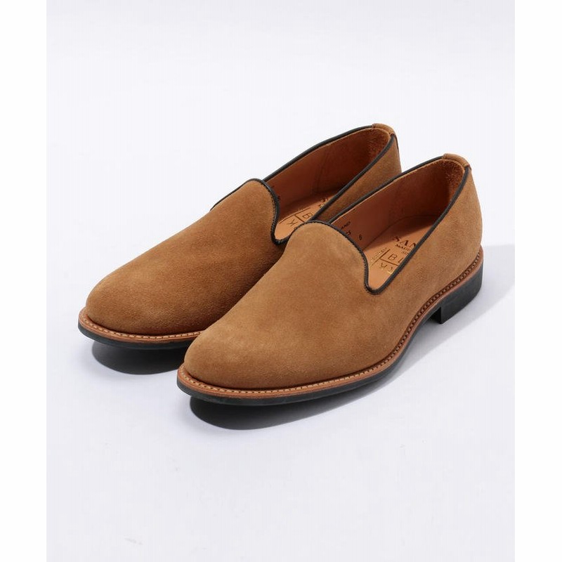 トゥモローランド Sanders Tomorrowland Albert Slipper スエードスリッポン メンズ 47ブラウン 8 Tomorrowland 通販 Lineポイント最大get Lineショッピング
