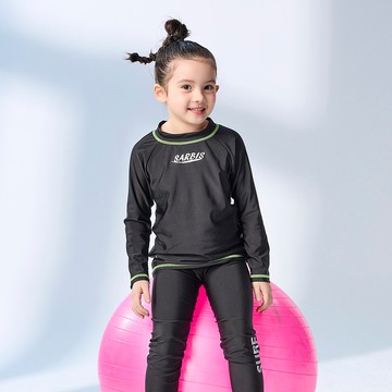 MIT 兒童二件式防曬 泳裝 男女童適穿