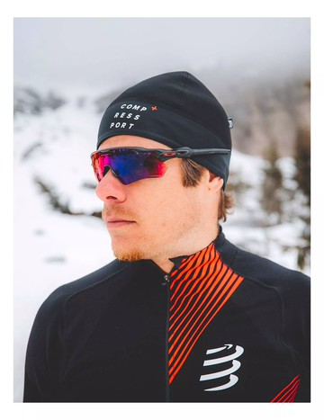《Compressport 瑞士》Hurricane beanie 極輕抗風保暖毛帽