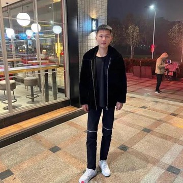 快手網紅蘇6同款男生牛仔褲男社會精神小伙春季修身九分褲潮褲子