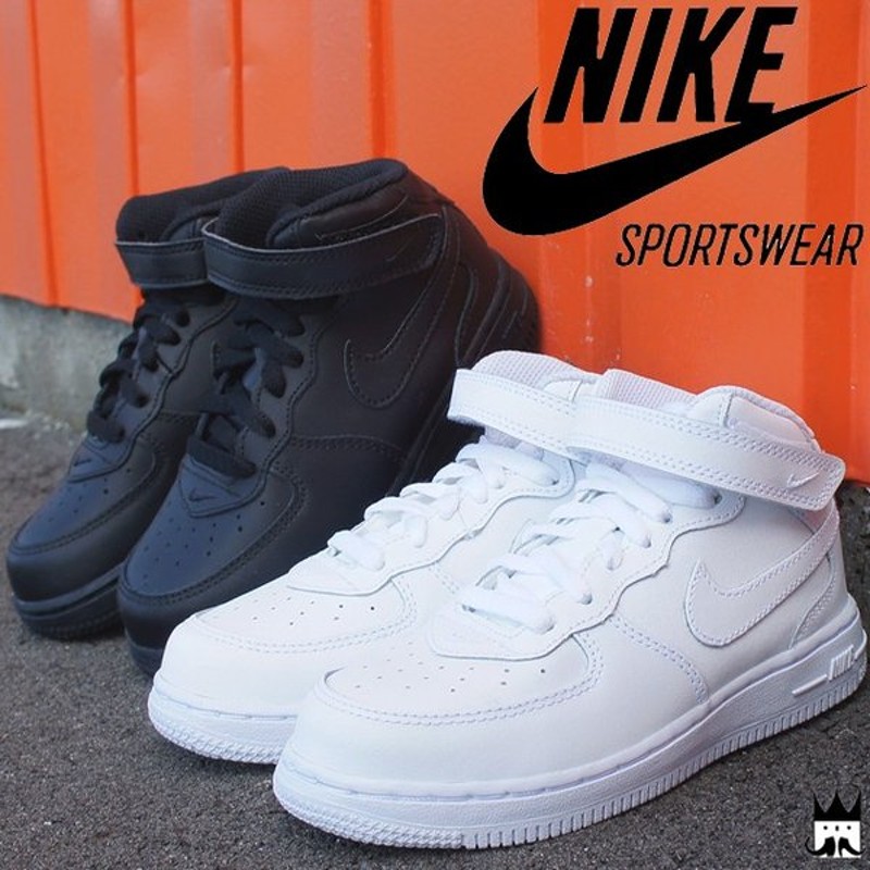 ナイキ Nike フォース1 ミッド Td 男の子 女の子 子供靴 ベビー キッズ スニーカー Force 1 Mid Td ミッドカット ベルクロ ファーストシューズ 通販 Lineポイント最大0 5 Get Lineショッピング