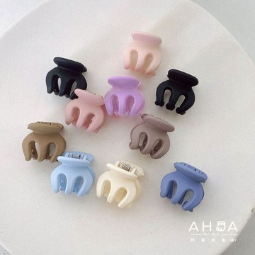 韓系女裝配件 霧面百搭小髮夾 E0088