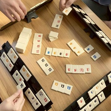 肥婆奶奶 拉密 以色列麻將 繁體中文桌遊 旅行袋裝 數字遊戲 Rommy game 桌遊 同樂聚會