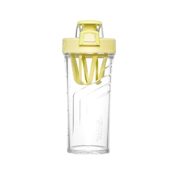 THERMOS 彈蓋搖搖杯710ml-粉黃色(TP4086YL)