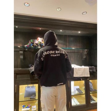 美式oldschool衛衣潮復古梵文字母涂鴉情侶寬松連帽衫男女同穿