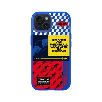 iPhone 15 Clear 激光藍 - Oracle Red Bull Racing - ORBR - Composition
