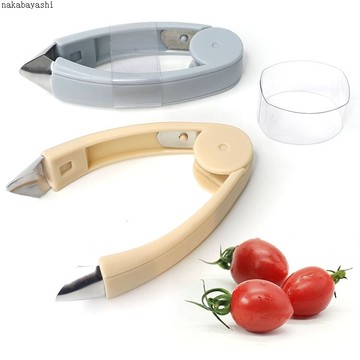 菠蘿取眼夾草莓去蒂器多用西紅柿水果挖核取蒂夾子切草莓屁股攝子