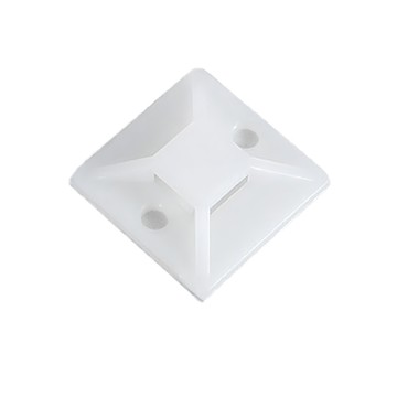 固定束帶收納 Y846 4 x 4cm 白色 3g  100個