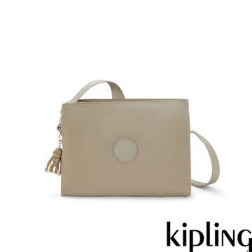 Kipling 沙棕色簡約側背包-FABYA
