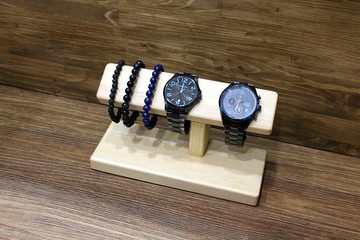 原木手錶架 桌上型 飾品架