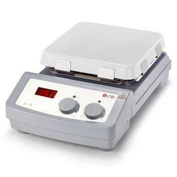《DLAB》電磁加熱攪拌器 LED7吋方盤 550℃ Stirrer with Heating