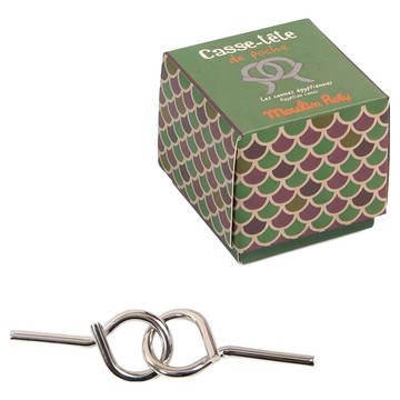 Moulin Roty 益智金屬環  埃及手杖  1盒