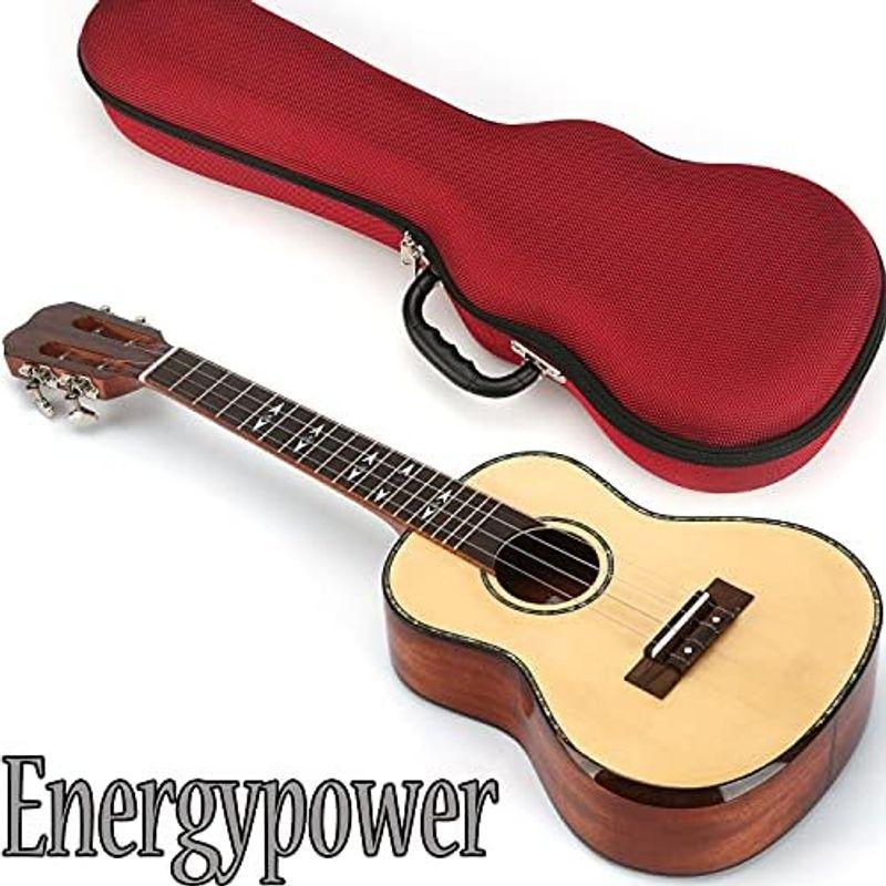 EnergyPower ウクレレ コンサート デラックスモデル スプルーストップ スロッテッドヘッド 23インチ オリジ EP-2DS