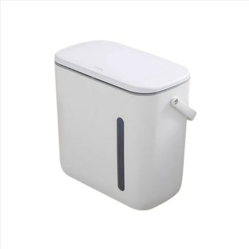 垃圾桶 【銳達】垃圾桶 帶提手廚餘分類桶 家用按壓式乾濕分離防臭垃圾桶  廚房專用瀝水垃圾桶