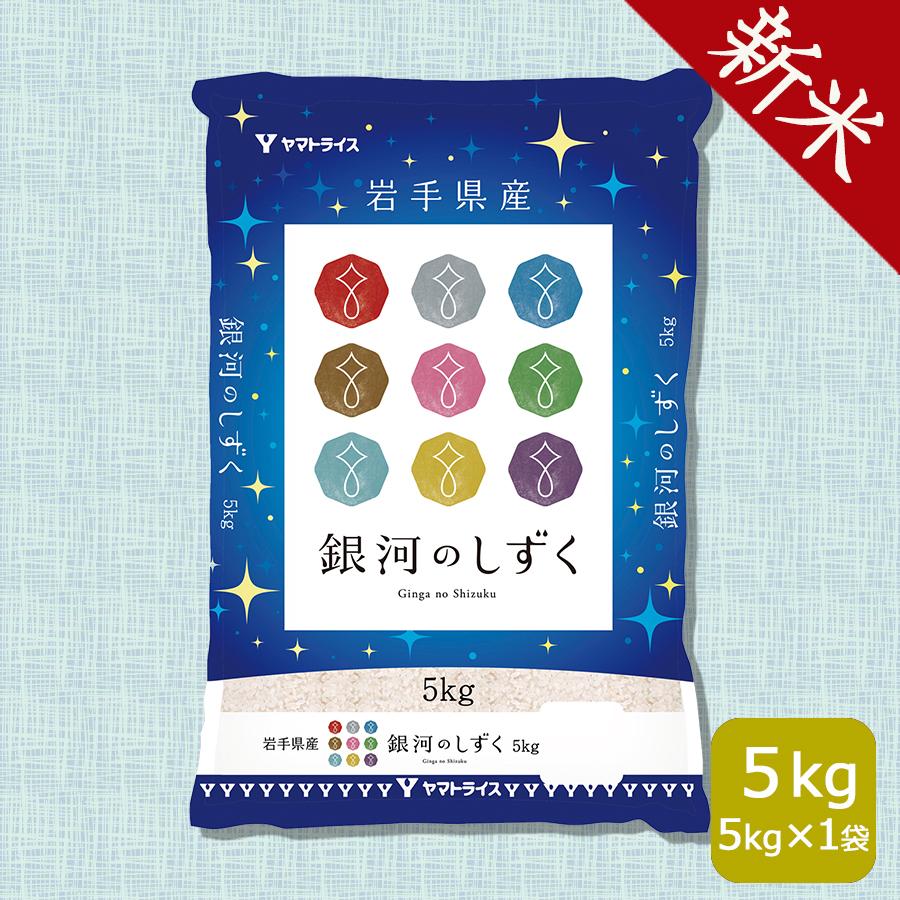 米 お米 銀河のしずく 5kg 贈り物 お中元 お歳暮 岩手県産 白米 令和5年産