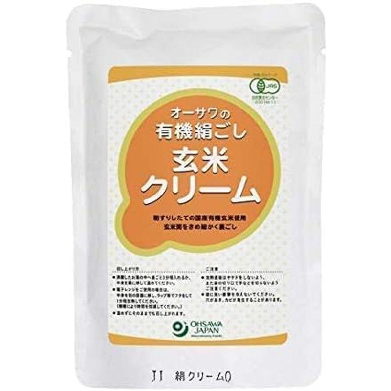 オーサワ 有機絹ごし玄米クリーム 200g 30袋