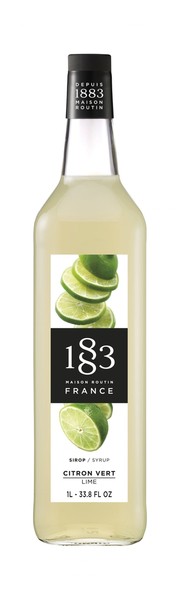1883糖漿-法國頂級果露糖漿-【萊姆】1000ml-有效期限 202704【良鎂】