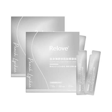 【RELOVE】肽澎彈膠原胜肽精華飲15包/盒x2