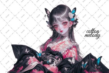 original sticker no.1315 人物貼紙 原創貼紙 人物貼紙 女孩貼紙 原創人物貼紙