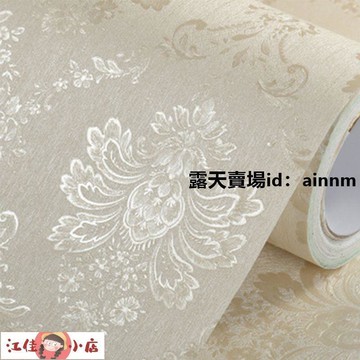 壁貼 壁紙 墻貼 墻紙 自粘壁貼 自粘壁紙  0.61米寬加厚自粘墻紙防水防潮3D立體歐式墻貼臥室客廳自貼壁