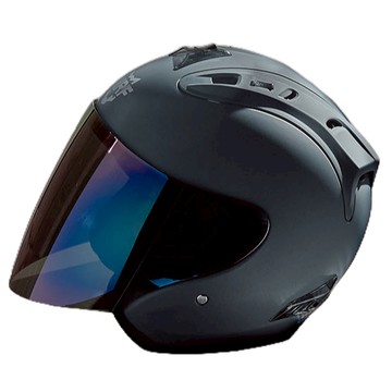 WRF 沃狼 A6 素色 海軍藍 R帽 內襯全可拆 透氣 抗UV40+ 快速插扣 安全帽  半罩