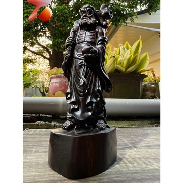 【石至名歸】 台灣現貨 實體店鋪 印度小葉紫檀滿金星純手工雕作品【達摩祖師】鎮宅辟邪 頂級匠藝 達摩木雕
