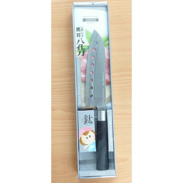 仙德曼 黑鈦合金 八孔刀 KK406 *1入【139百貨】