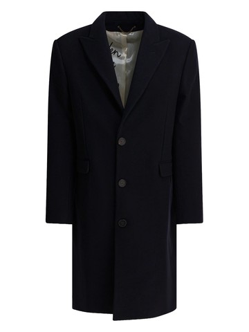 golden goose single-breasted wool coat