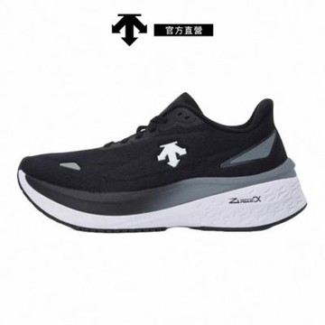 【DESCENTE】迪桑特 ENERZITE RIDE 女士 運動跑鞋 運動鞋(黑色)