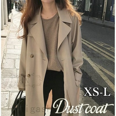 トレンチコート レディース スプリングコート ロングコート Aライン ベルト付き 着痩せ アウター 春 秋 冬 通勤 通販 Lineポイント最大get Lineショッピング