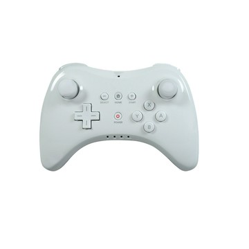 WIIU無線手柄 wiiU 加強版游戲手柄 wii U牛角黑/白無logo【宜家良品百貨】