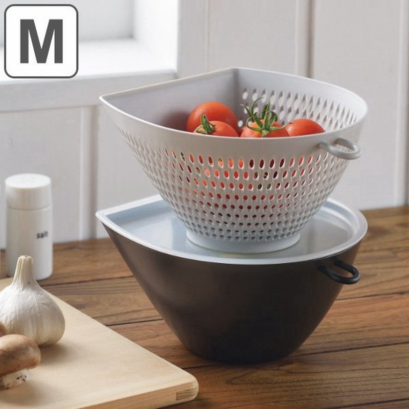 チリトリザルボウル フタ付き M 日本製 ザル ボウル フタセット キッチン用品 ボール 耐熱 プラスチック キッチンボウル 食洗機対応 通販 Lineポイント最大0 5 Get Lineショッピング