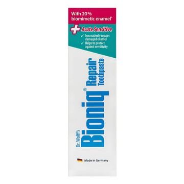 Bioniq 貝歐尼 修復/專效抗敏牙膏 台灣公司貨  1個  75ml