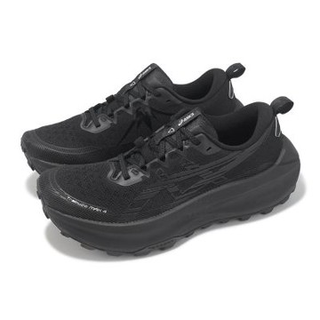Asics 越野跑鞋 Trabuco Max 4 男鞋 黑 抓地 緩衝 厚底 戶外 運動鞋 亞瑟士 1011C187001