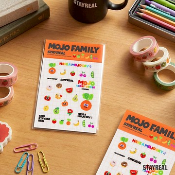 STAYREAL MOJO FAMILY趣貼貼貼紙