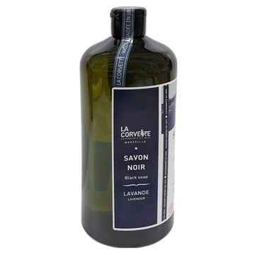 LA CORVETTE 法釩馬賽莊園 馬賽家事多功能濃縮黑皂液 薰衣草  天然黑皂液  1L  1瓶