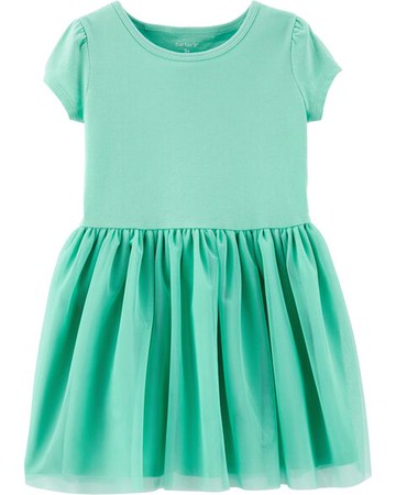 Toddler Tutu Jersey Dress