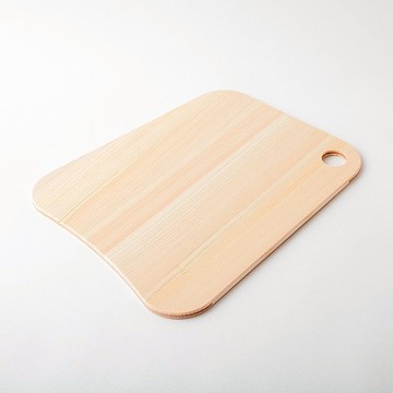 小泉誠 ambai X 土佐龍日製四萬十檜木砧板-梯形M 單一規格