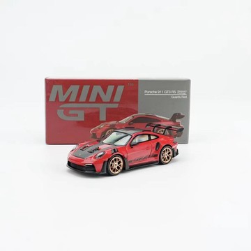 免運✨MINI GT 1060 保時捷911 GT3 RS合金模型車 1/64汽車跑車模型 收藏模型 交換禮物 居家擺飾
