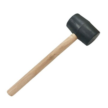 橡膠槌 雙面橡皮槌 橡膠槌 安全鎚 鐵槌工具槌 木柄實心膠槌 五金工具  實心膠鎚 角鋼組合 地板防撞條安裝工具 贈品禮品