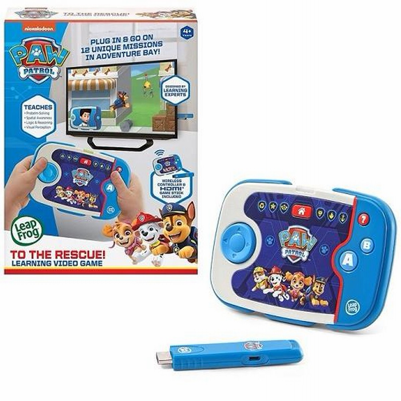 パウパトロール ラーニングビデオゲーム LeapFrog/リープフロッグ】 パウパトロール ラーニングビデオ