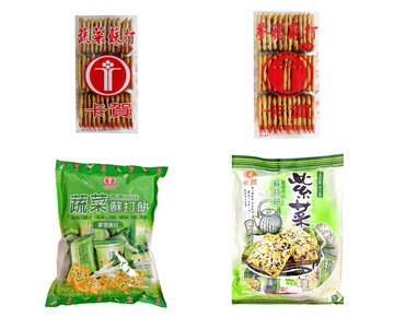 【蝦皮直營】卡賀蘇打餅 麥穗蘇打餅140g/蔬菜蘇打餅140g/紫菜蘇打餅320g/蔬菜蘇打餅320g
