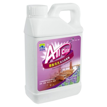 do it 多益得 ALL Clean 地板亮光抗污清潔劑 薰衣草香 植物萃取環保無毒  1L  1罐