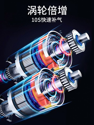 車載充氣泵無線便攜式汽車用電動打氣筒輪胎12v大功率高壓加氣泵